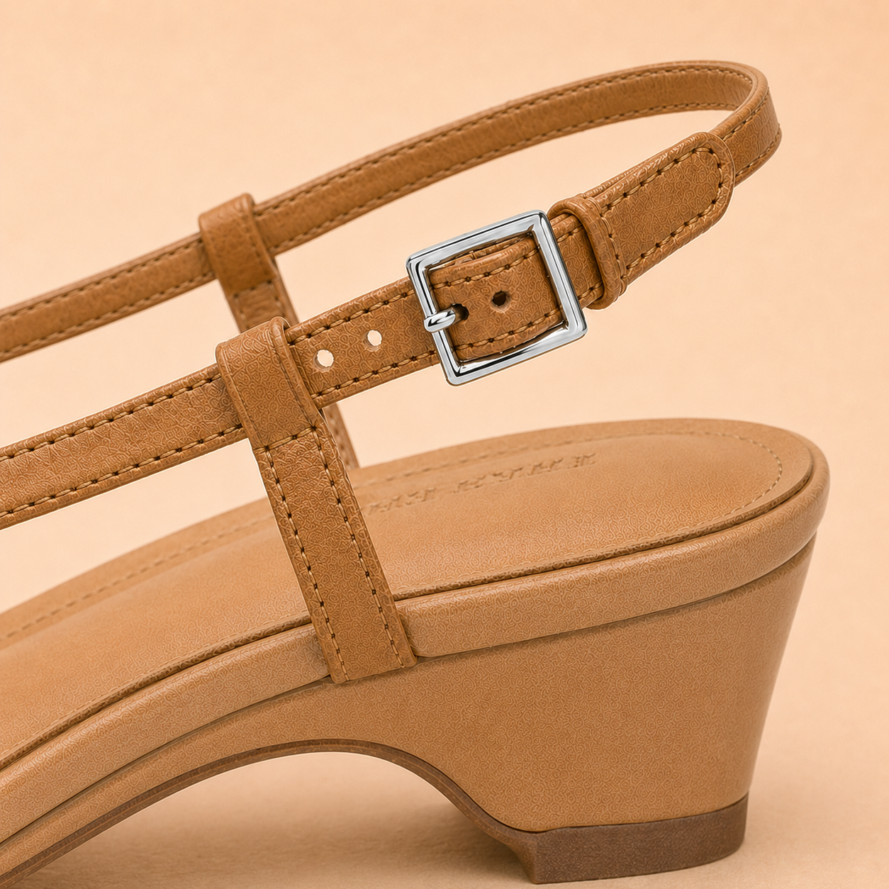 Ivy Leather Slingback Heels