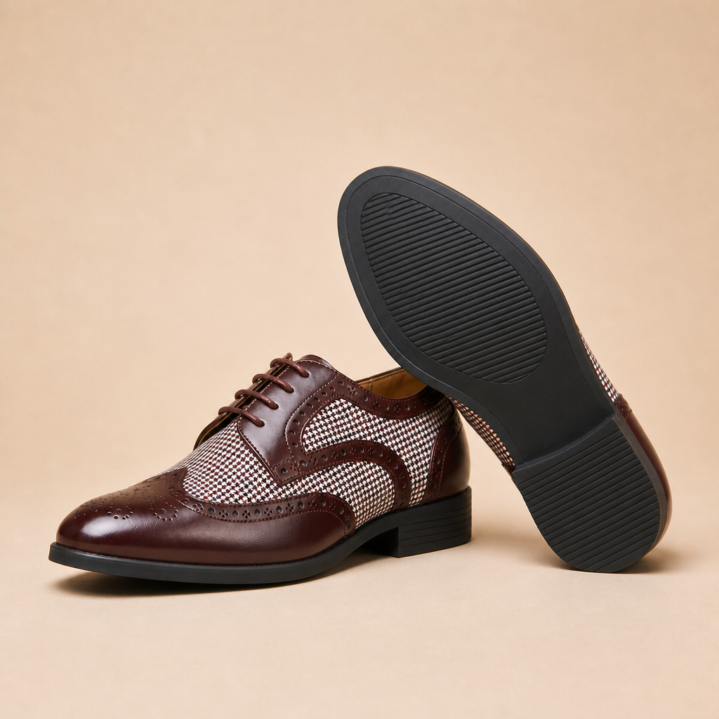 Comfortable leather loafers in charcoal