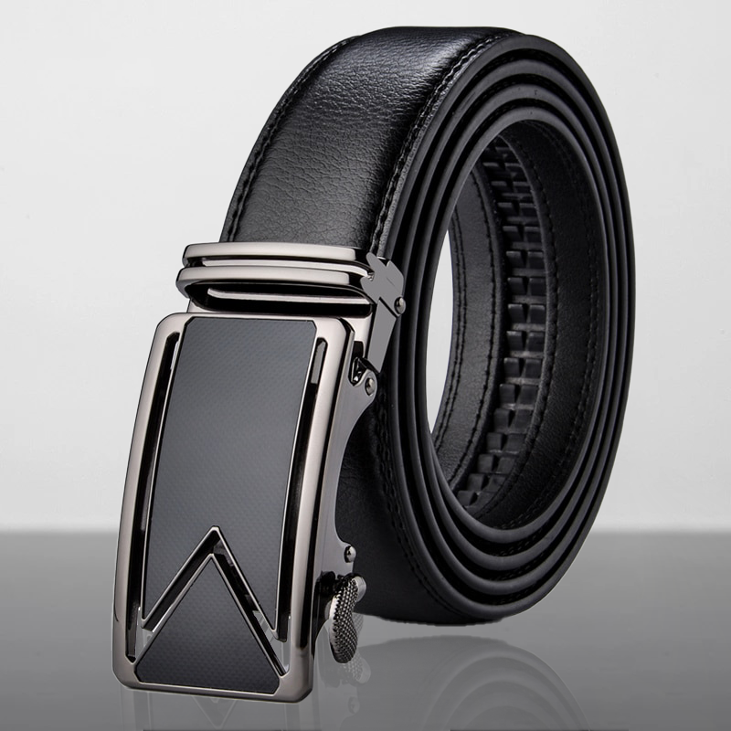 Hartley Leather Automatic Buckle Belt