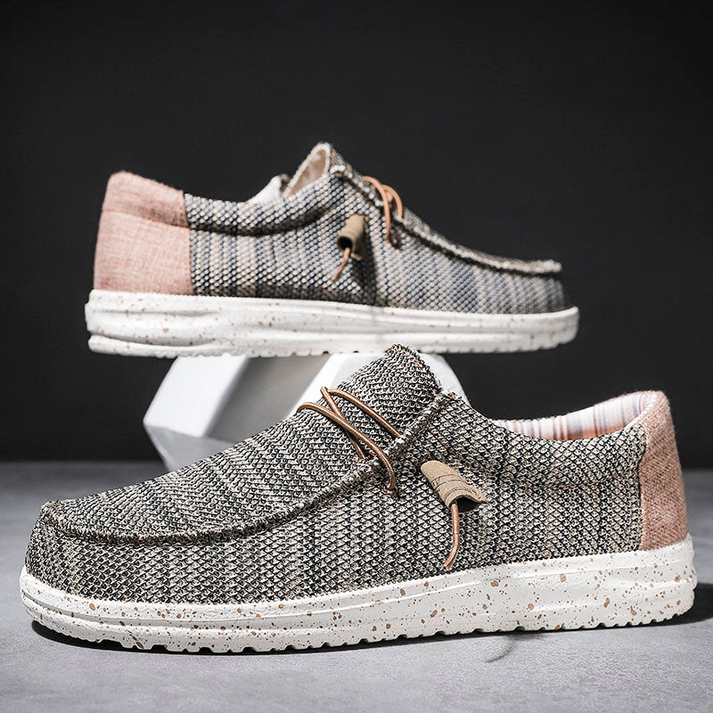 Verona Canvas Slip-On Boat Shoes