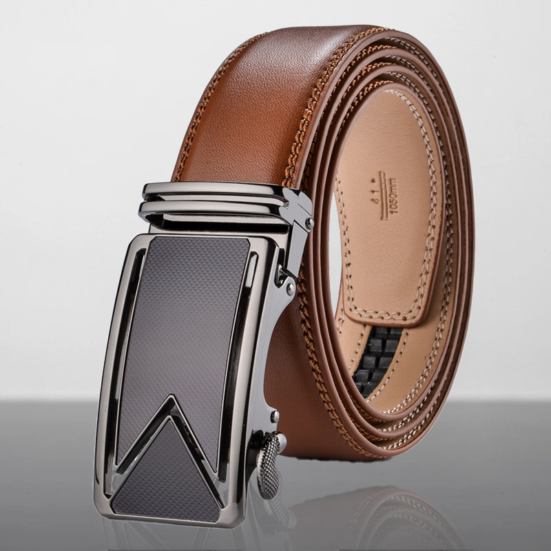 Hartley Leather Automatic Buckle Belt