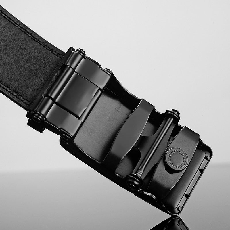 Ashford Split Leather Slide Buckle Belt