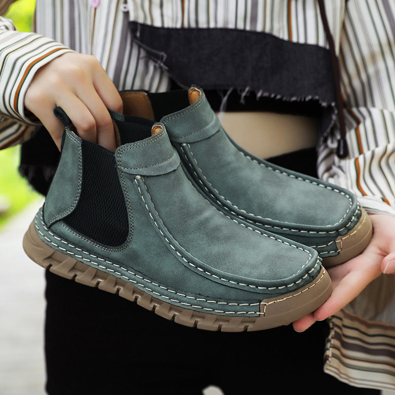Halden Suede Ankle Boots