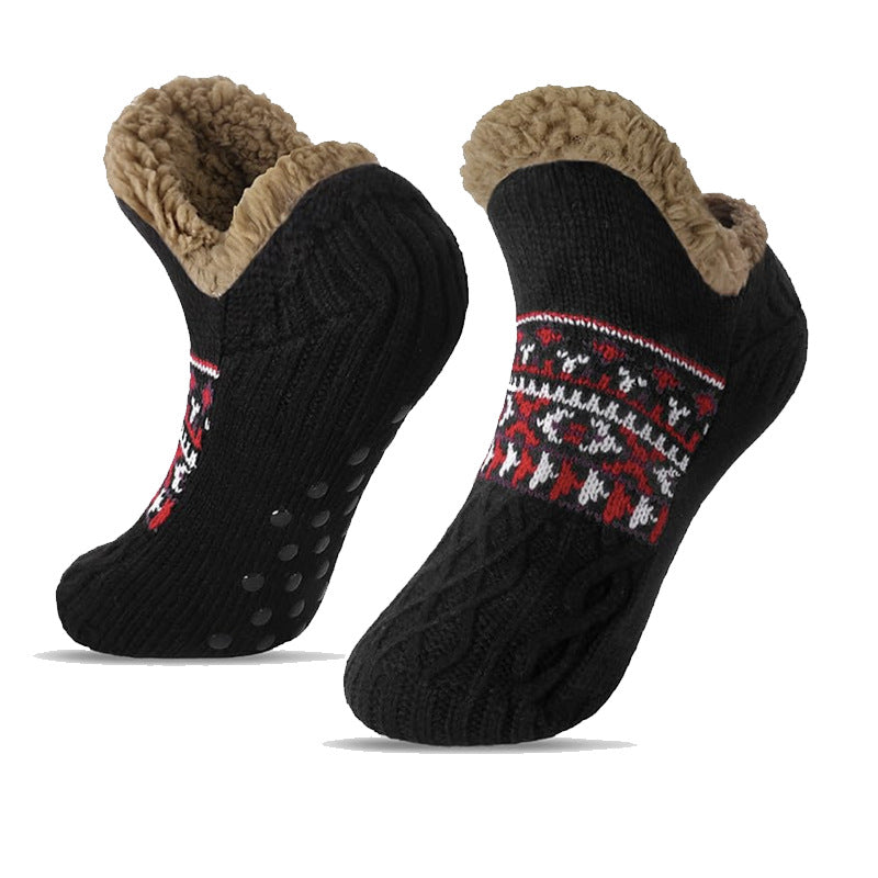 Bergen Cotton Knit Non-Slip Socks