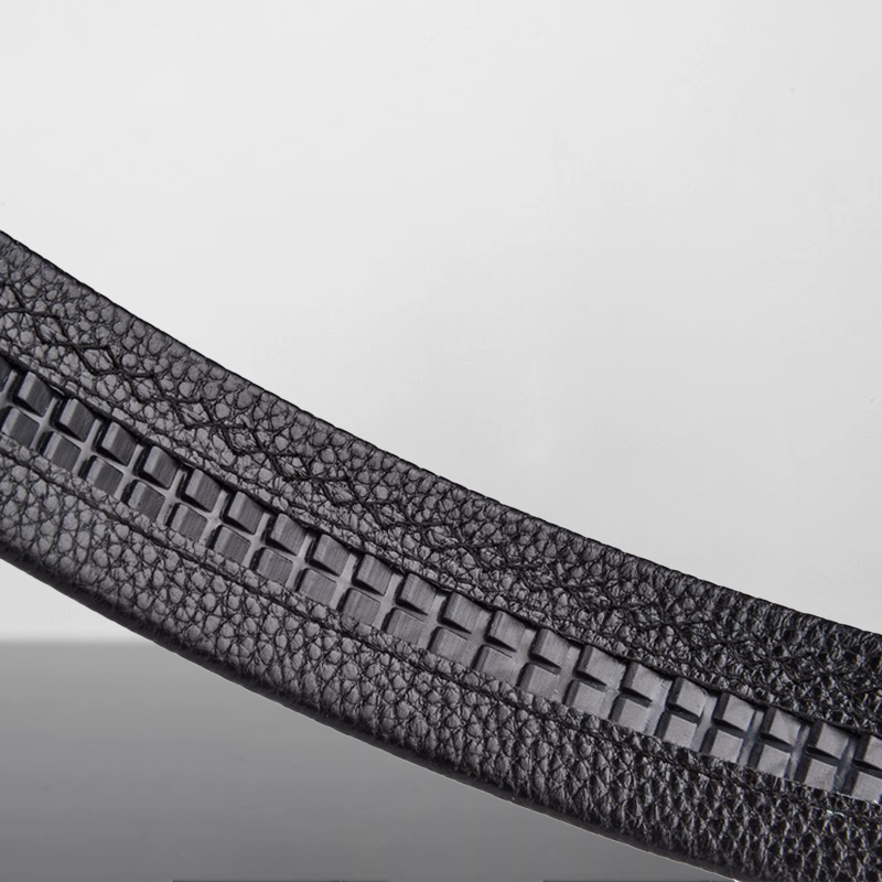 Bronson Leather Slide Buckle Belt