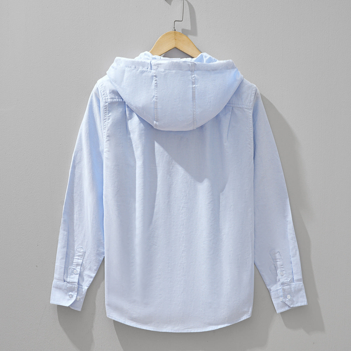 Cassian Linen-Cotton Hooded Shirt