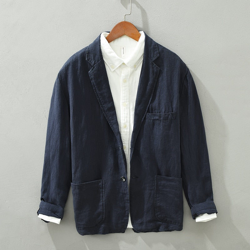 Tavira Breathable Linen Blazer