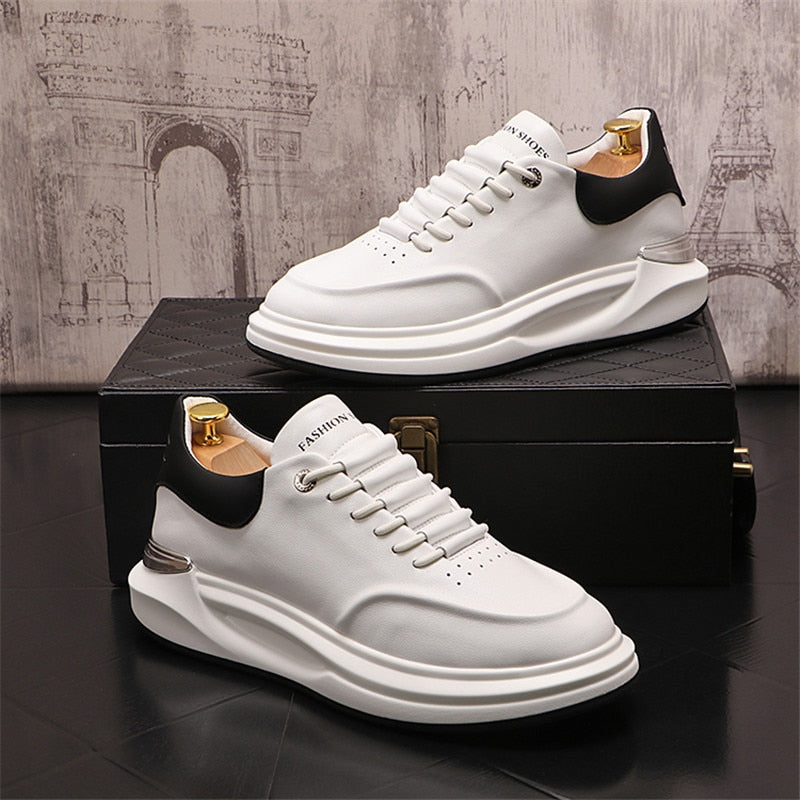 Rosetta Leather Platform Sneaker