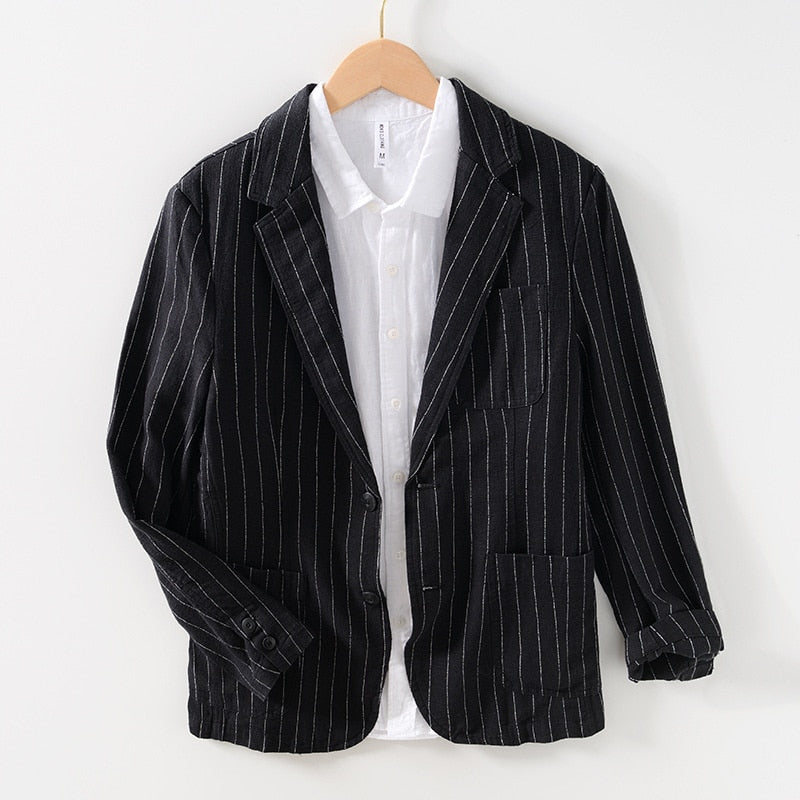 Caldera Relaxed Fit Linen Blazer