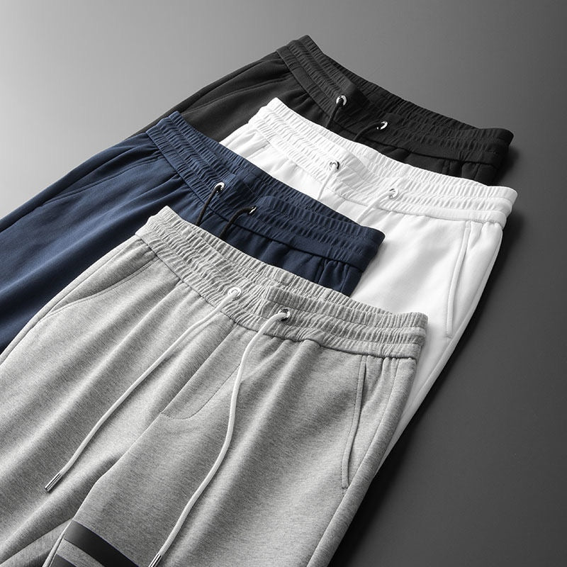 Halden Mid-Rise Cotton-Blend Sweatpants