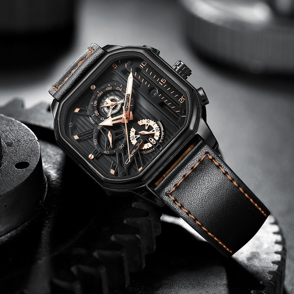 Ashford Leather Chronograph Watch