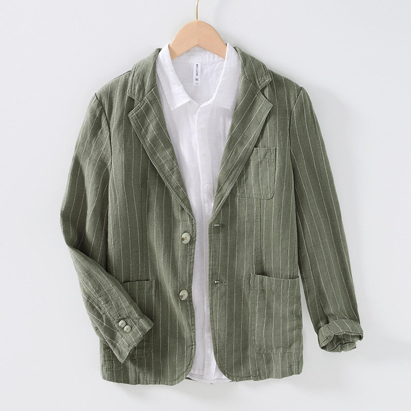 Caldera Relaxed Fit Linen Blazer