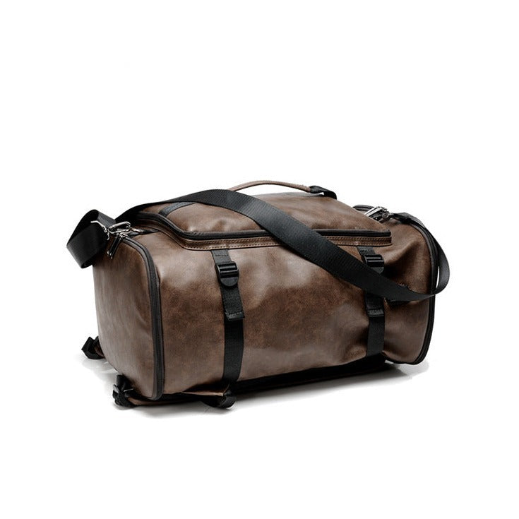 Calisto Anti-Theft PU Leather Backpack