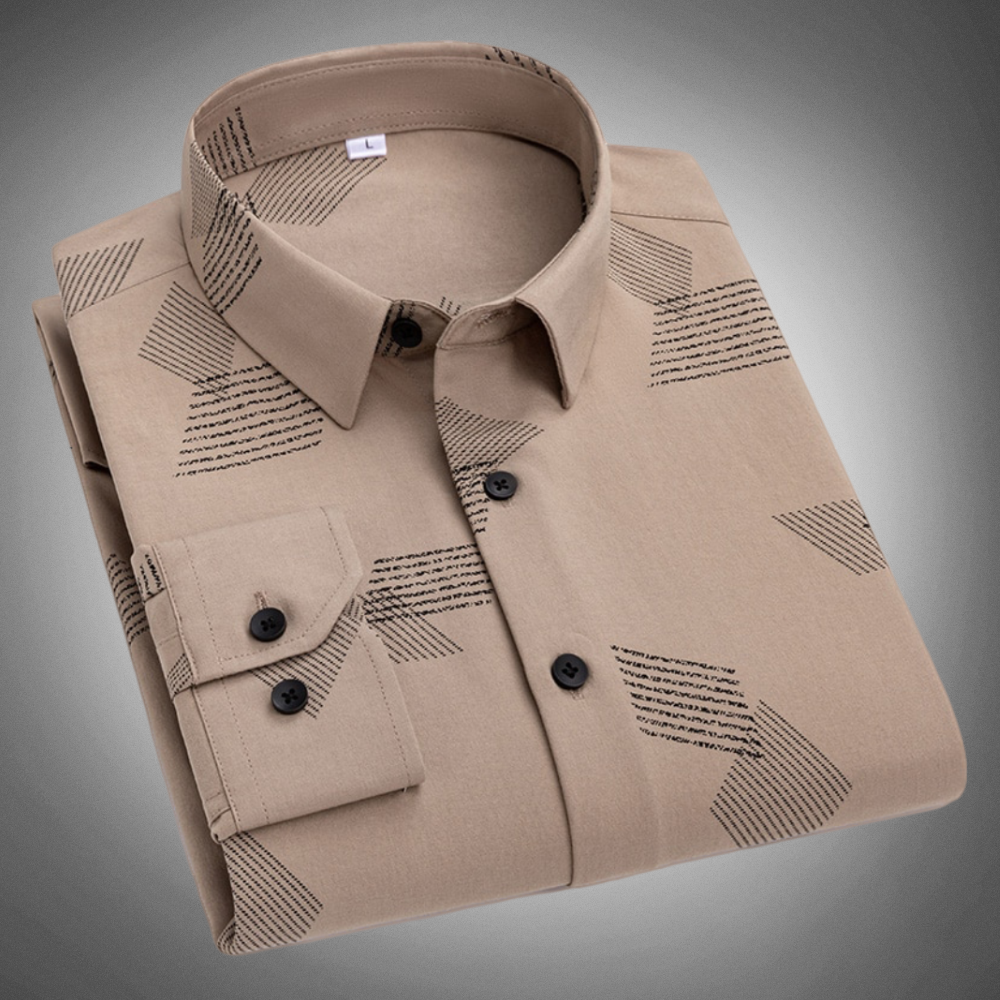 Ravello Slim Fit Cotton Blend Dress Shirt