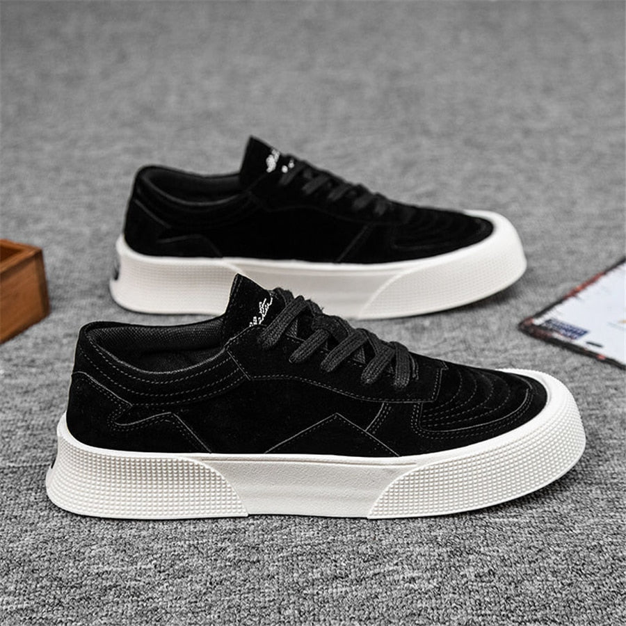 Hudson Canvas Lace-Up Sneakers