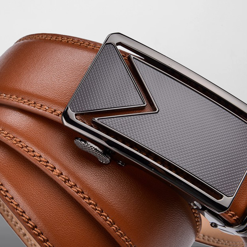 Hartley Leather Automatic Buckle Belt