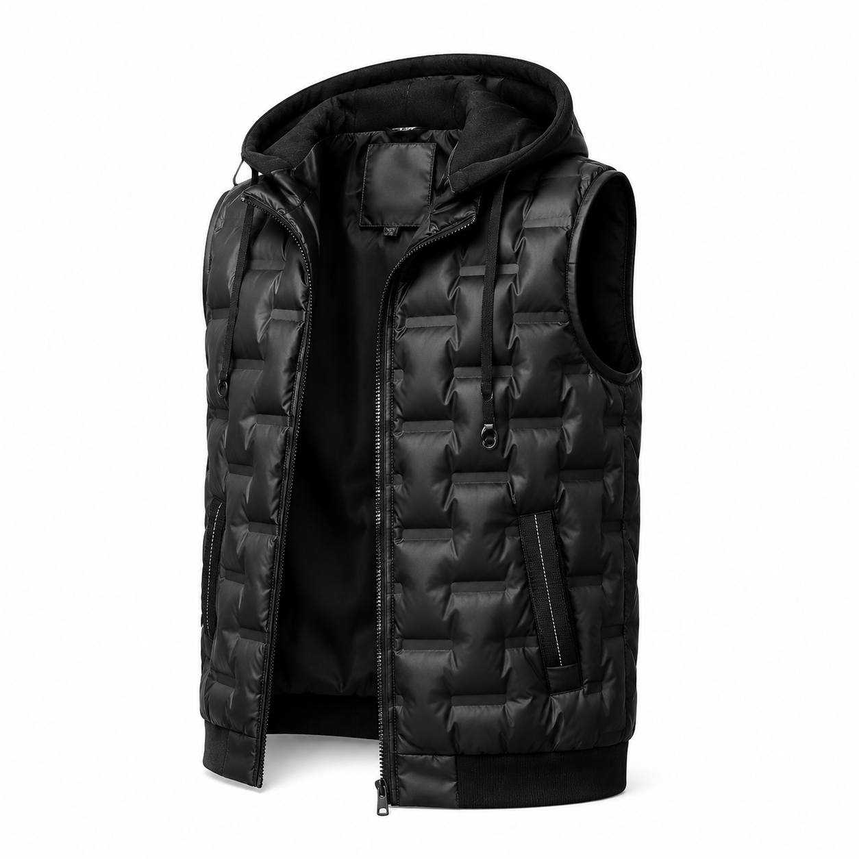 Portman Quilted Hooded Vest