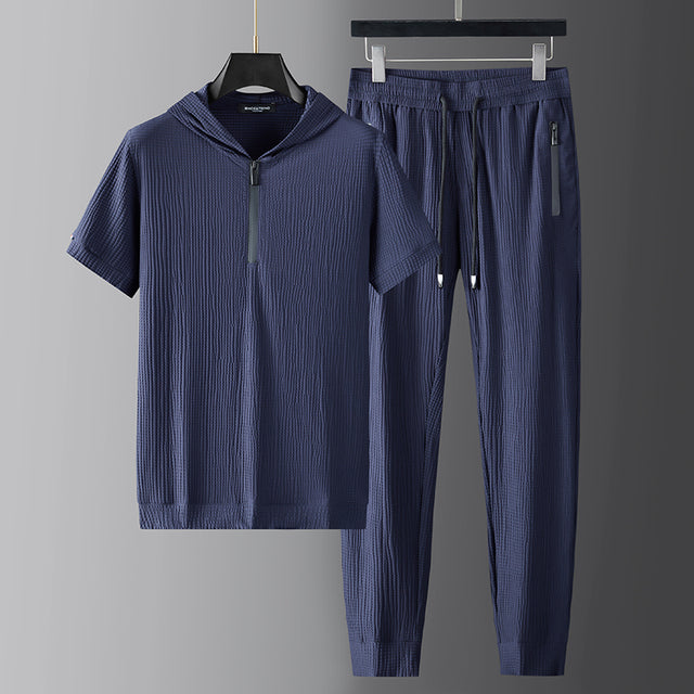 Hudson Rayon Athleisure Hoodie Set