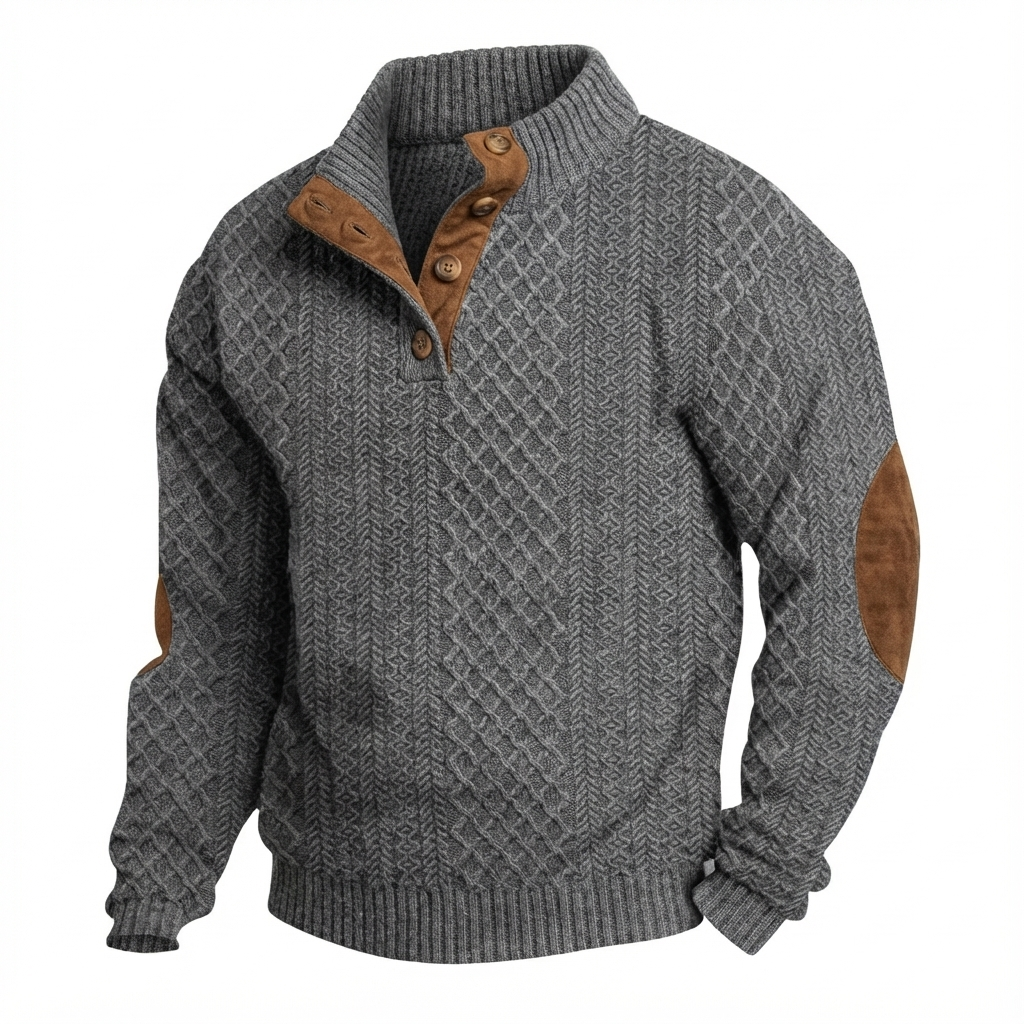 Ashford High Collar Pullover Sweater