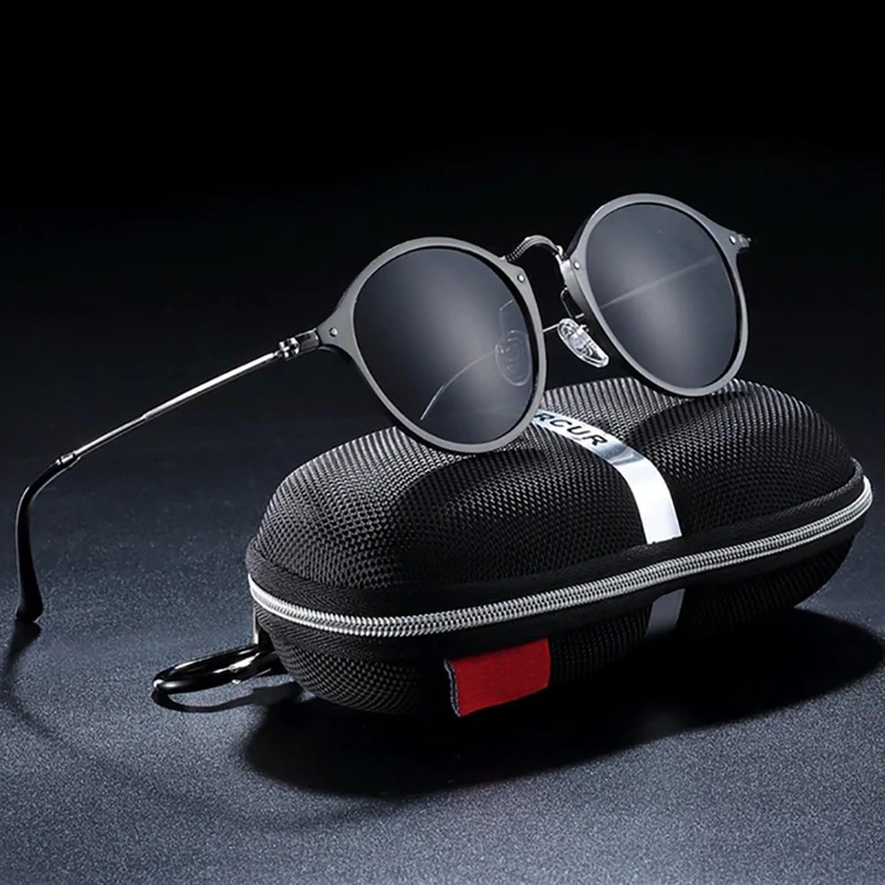 Halden All Black Metal Sunglasses