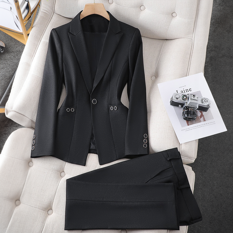 Cassian Soft-Structure Blazer And Trouser Set