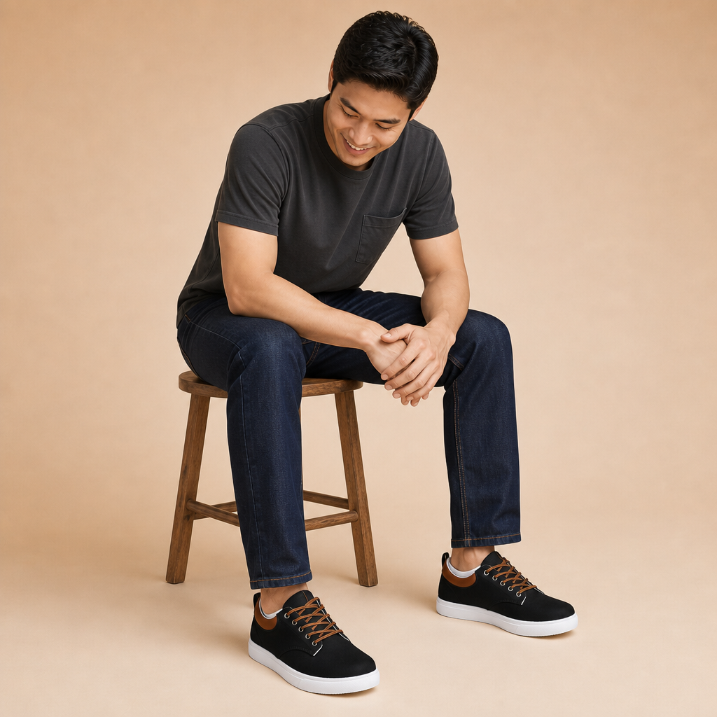 Close-up of the sole on Fenton Men's Sneakers