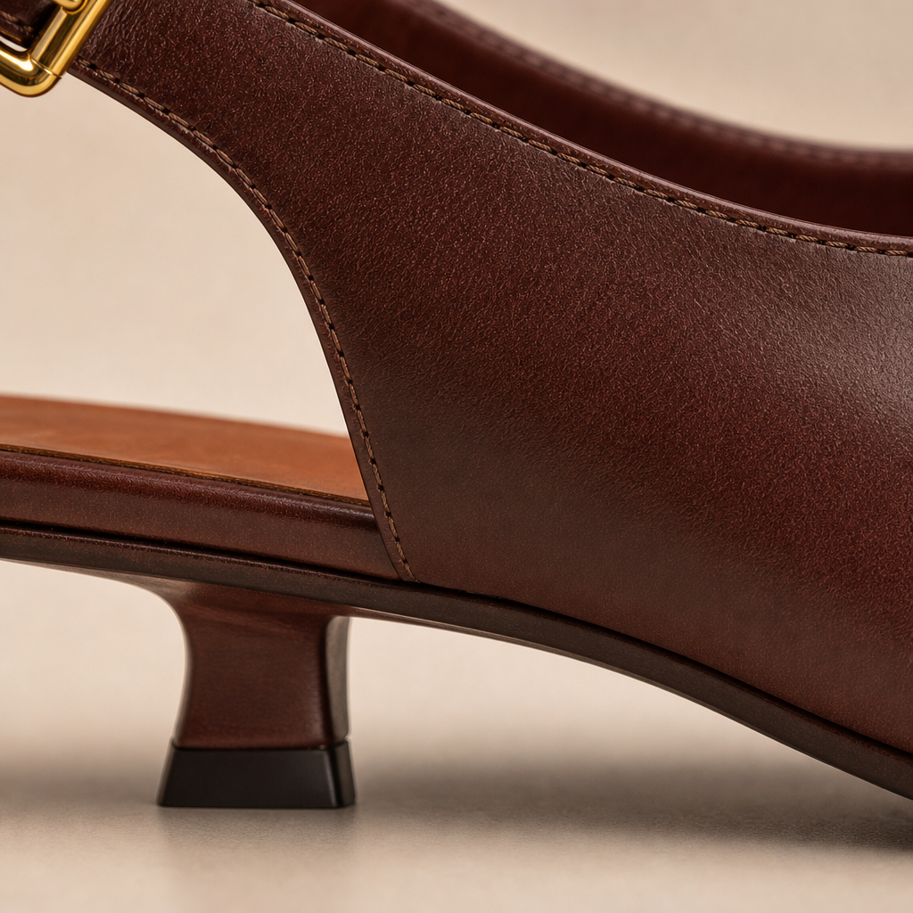 Veyra Women's Pointed-Toe Mules — Red