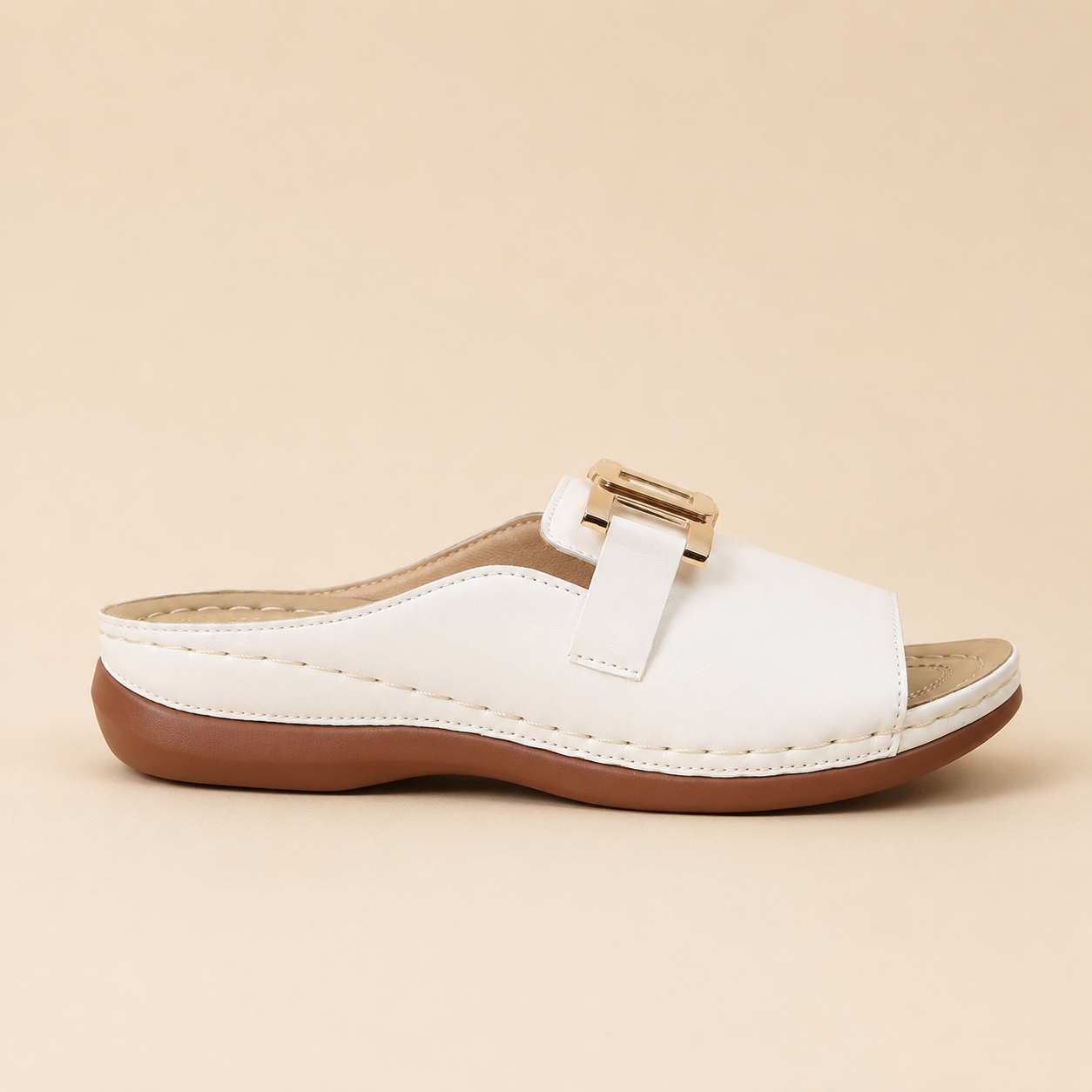 Calista Orthopedic Slip-On Slide Sandals