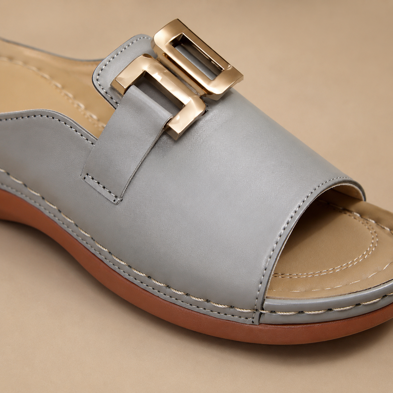 Calista Orthopedic Slip-On Slide Sandals
