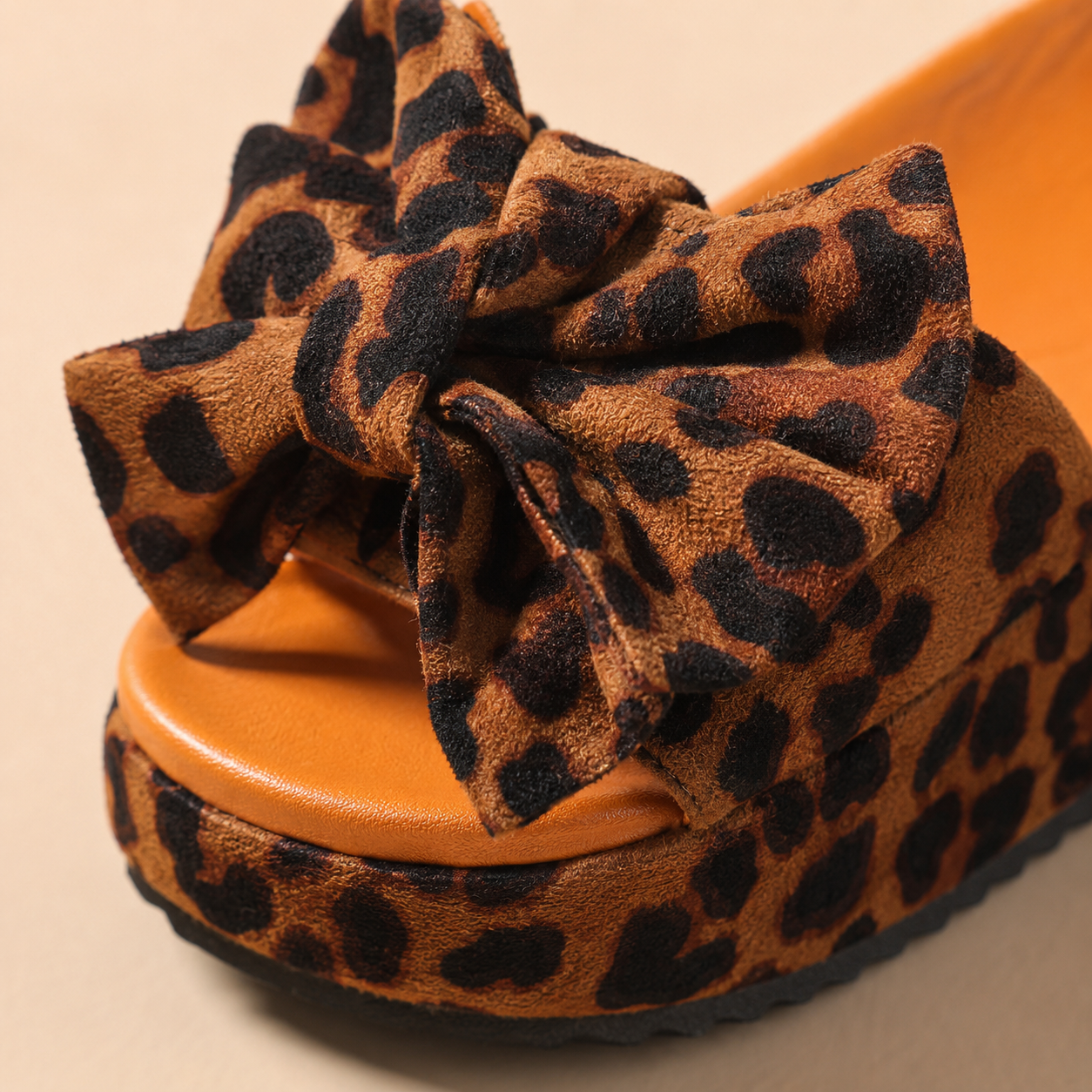Rosali Platform Bow Slide Sandals