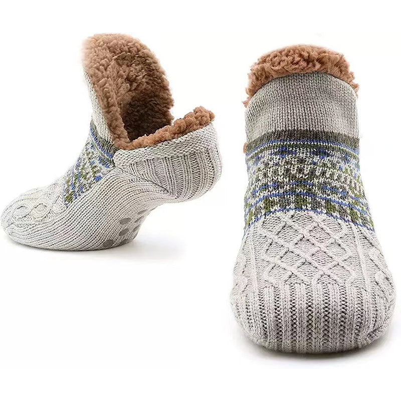 Bergen Cotton Knit Non-Slip Socks