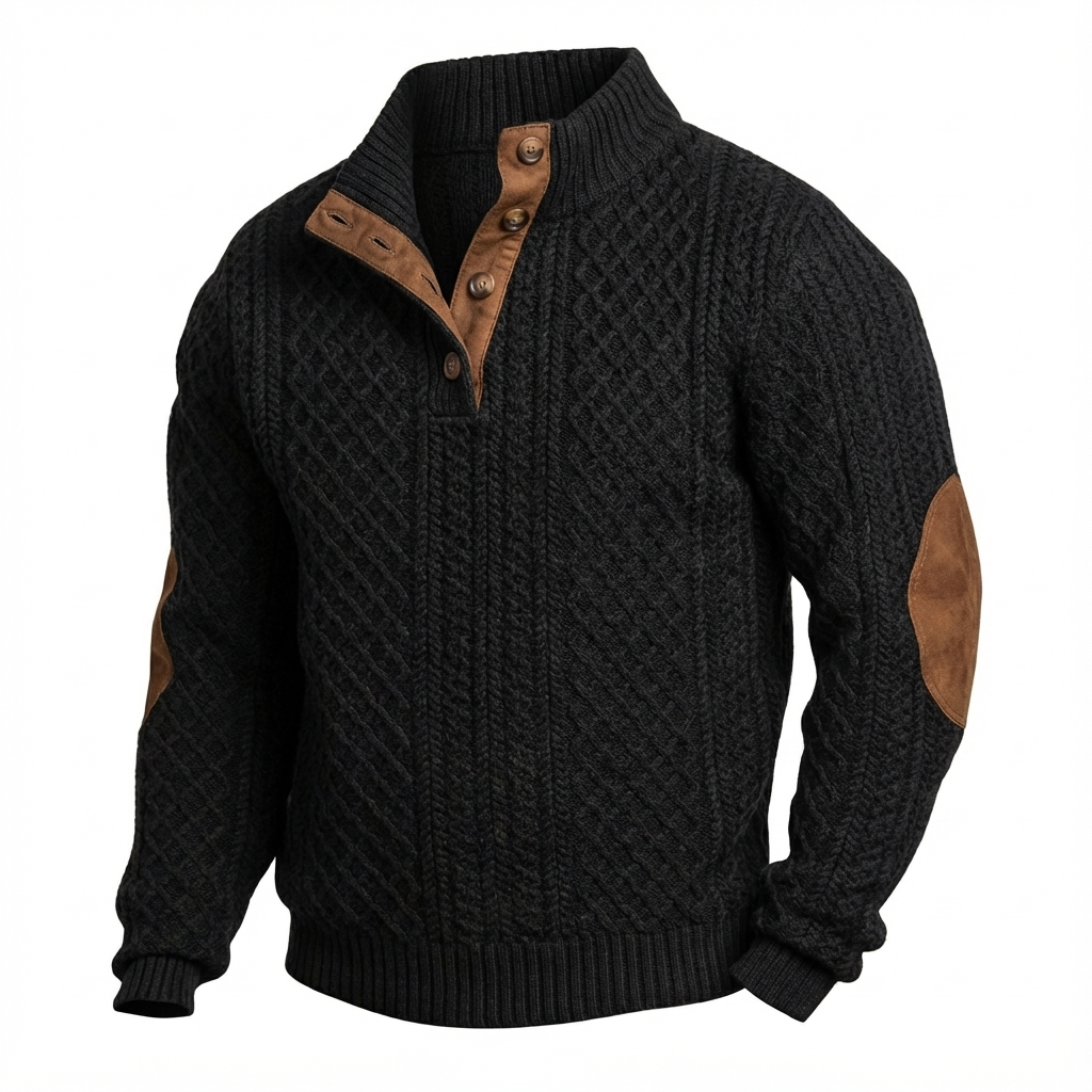 Ashford High Collar Pullover Sweater