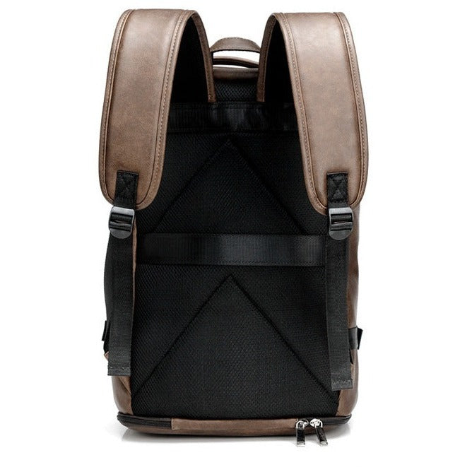 Calisto Anti-Theft PU Leather Backpack