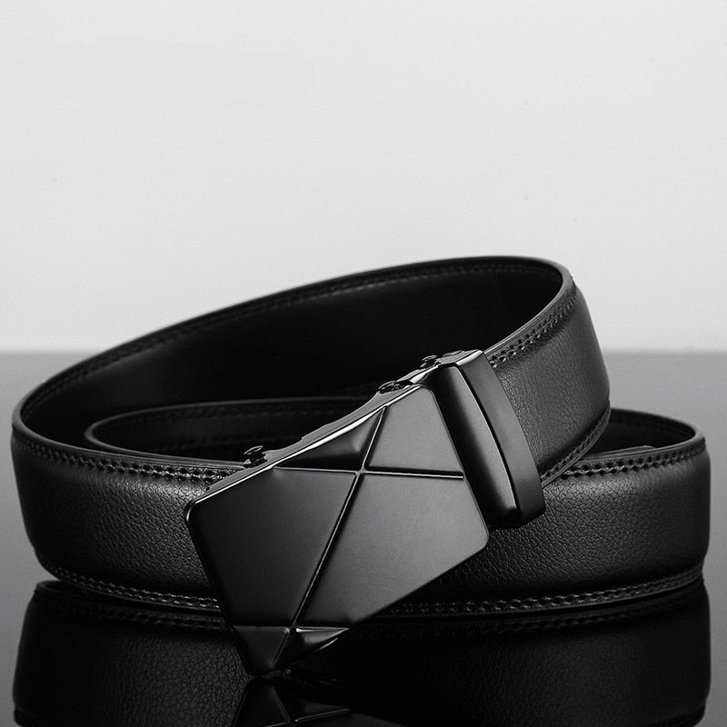 Ashford Split Leather Slide Buckle Belt