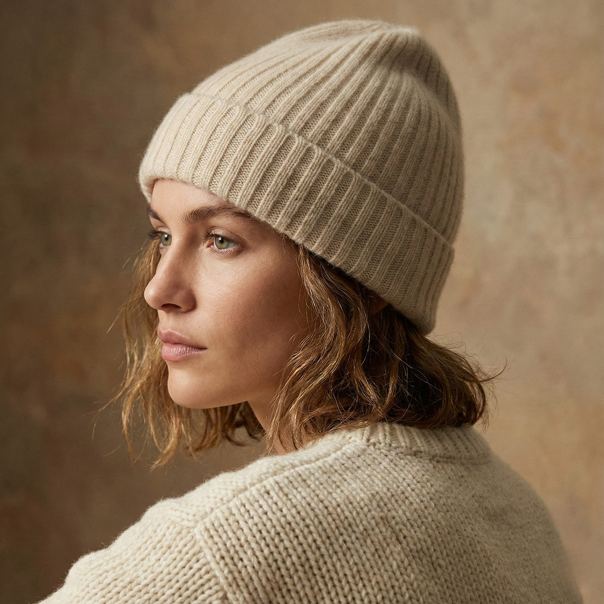 Ashford Cashmere Knit Beanie