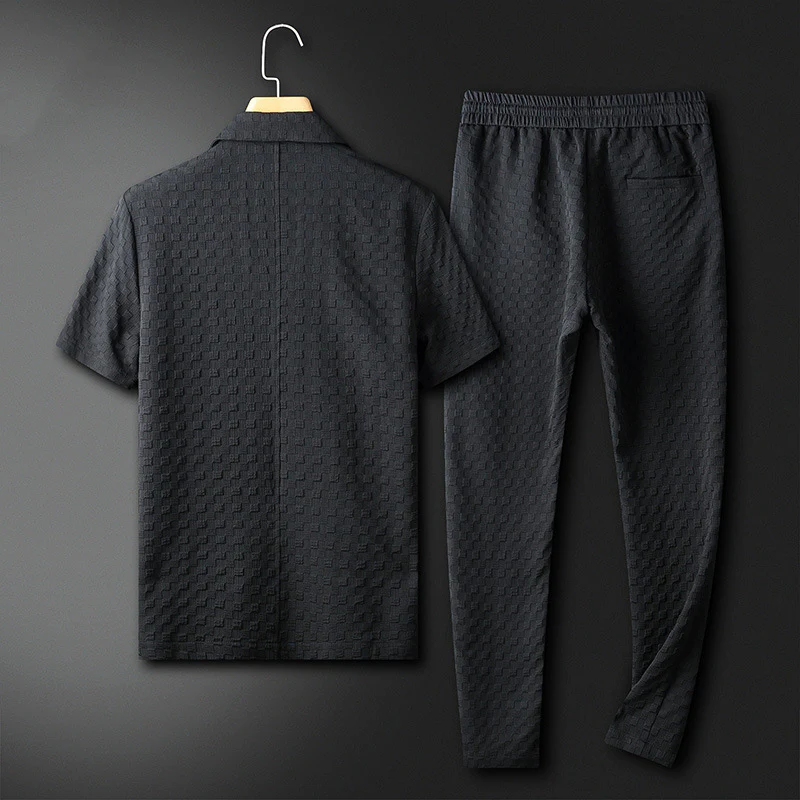 Blythe Cotton Waffle-Weave Leisure Set
