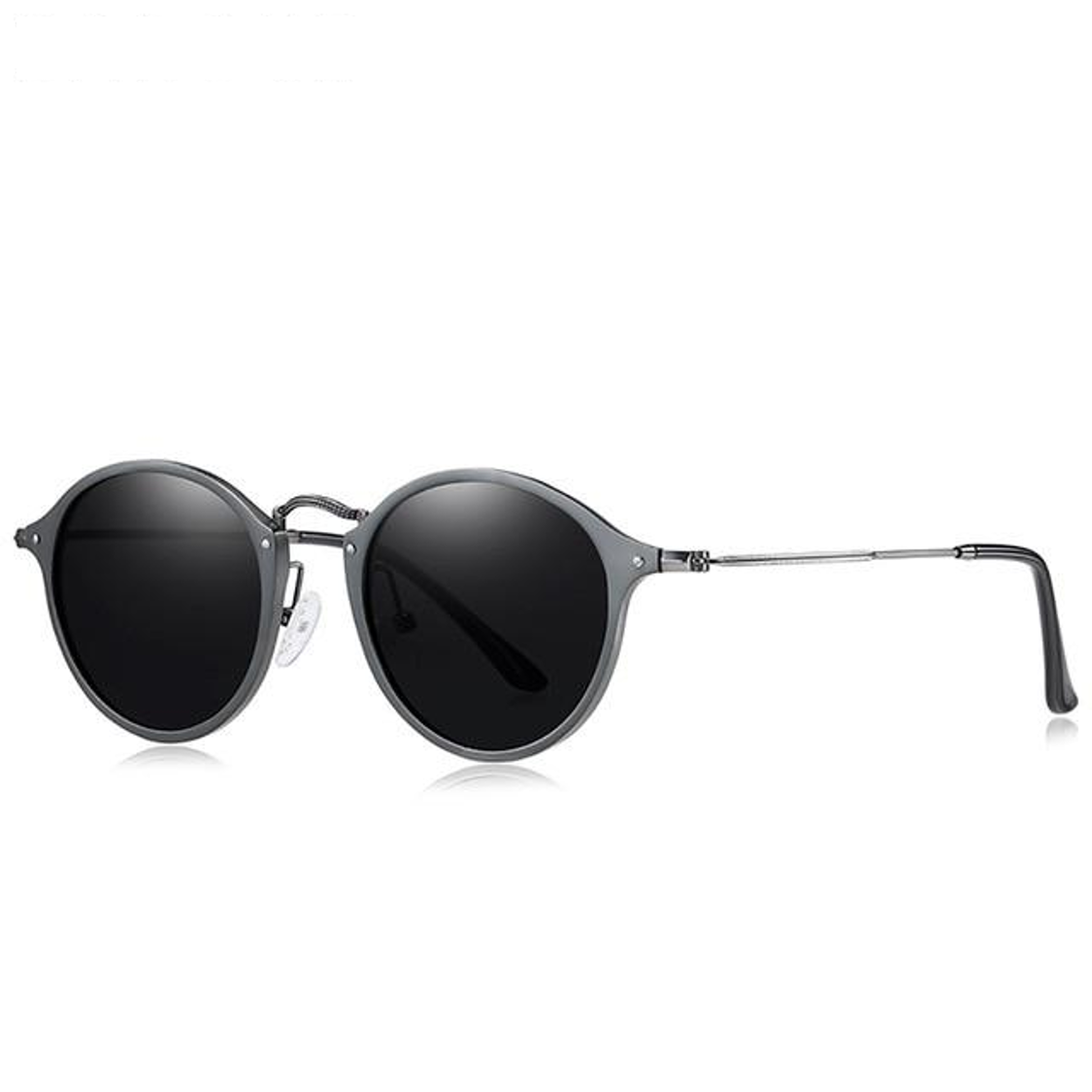 Halden All Black Metal Sunglasses
