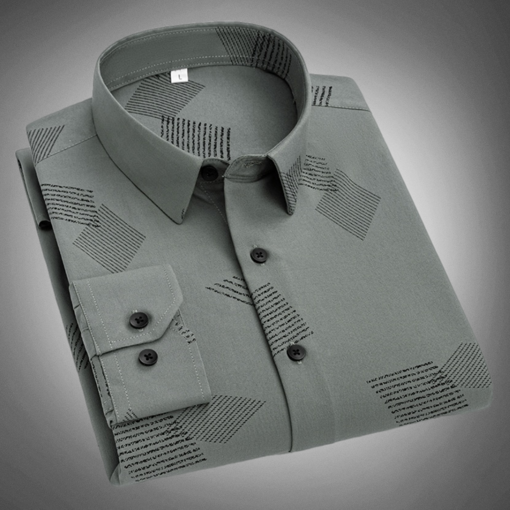Ravello Slim Fit Cotton Blend Dress Shirt