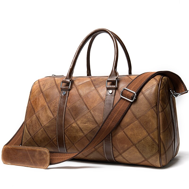 Camden Genuine Leather Duffle Travel Bag