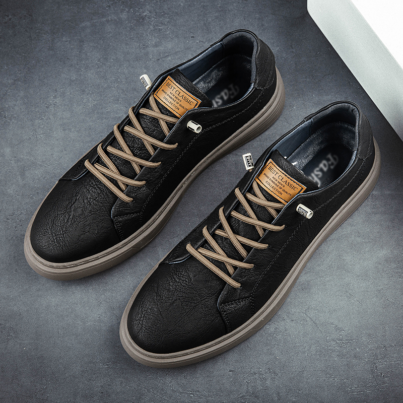 Halden Leather Low-Top Sneakers