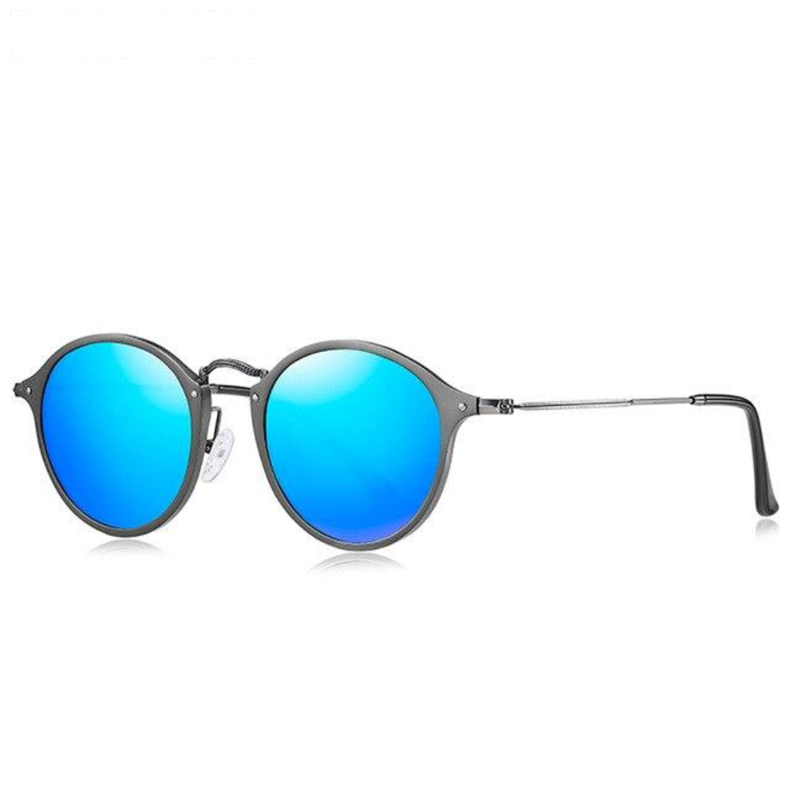 Halden All Black Metal Sunglasses