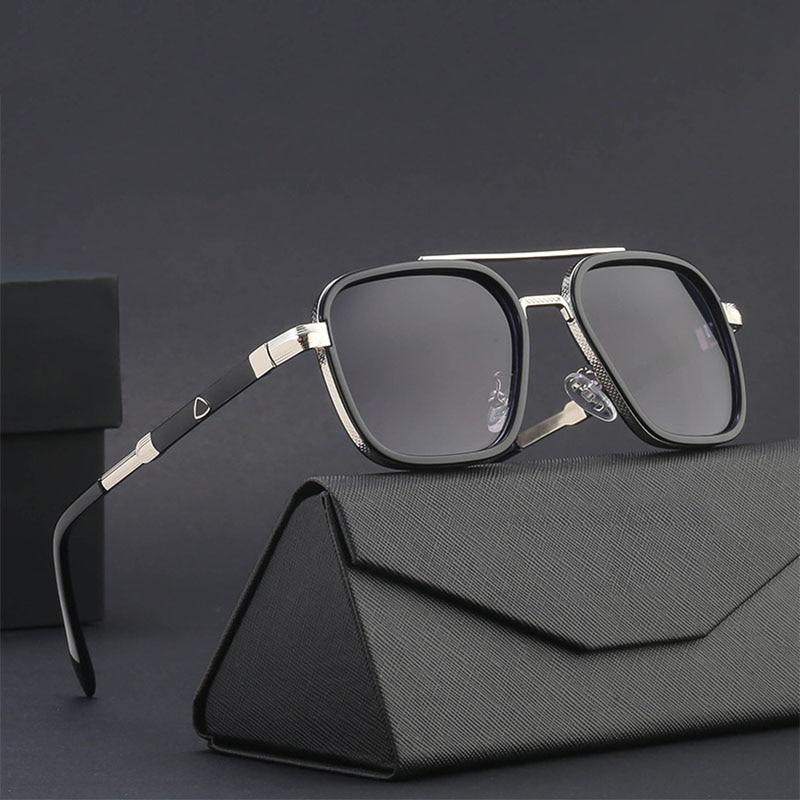 Damien Metal Blue Light Blocking Glasses