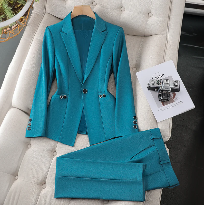Cassian Soft-Structure Blazer And Trouser Set