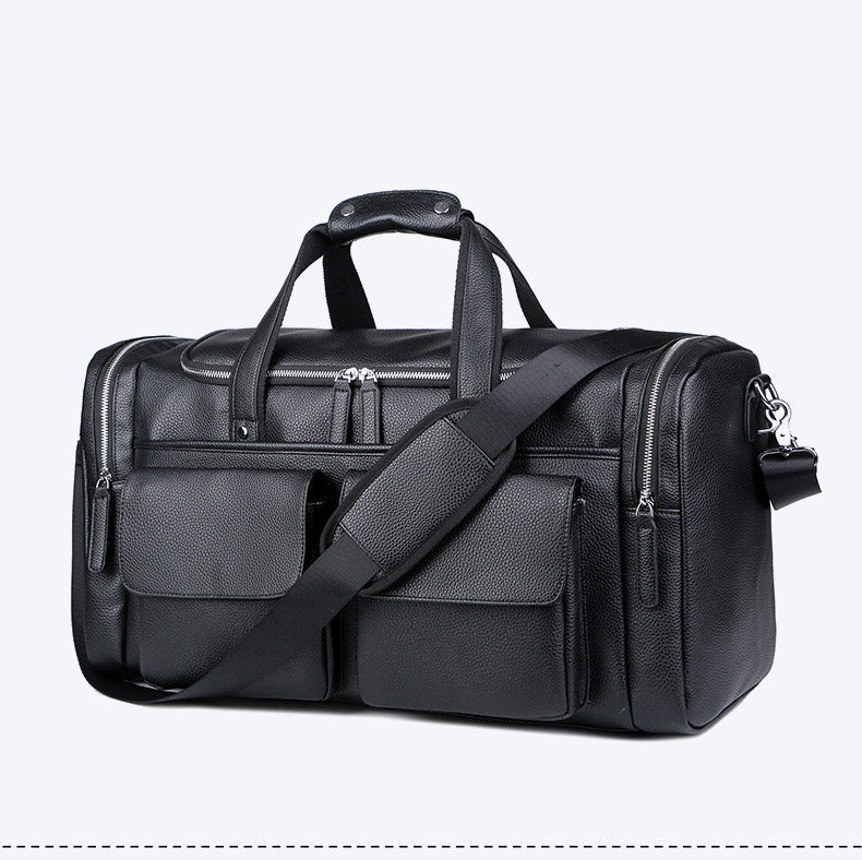 Calesso Vegan Leather Weekender Duffle Bag