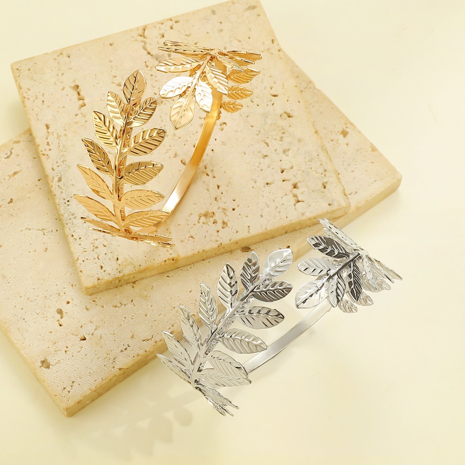 Celestia Gold Plated Cuff Bracelets