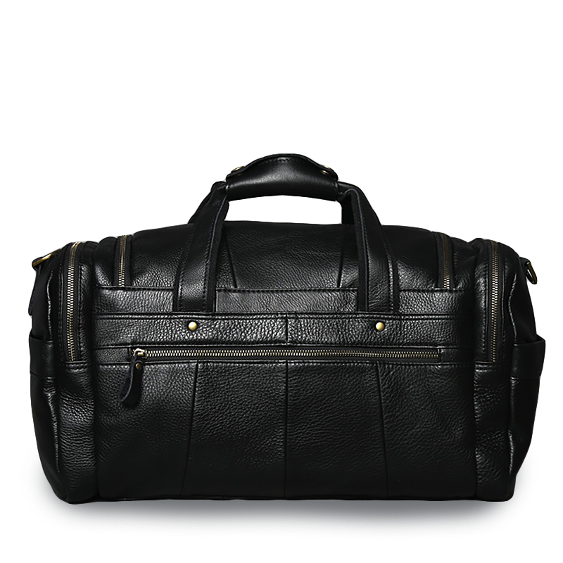 Ashford Genuine Leather Weekender Duffle Bag