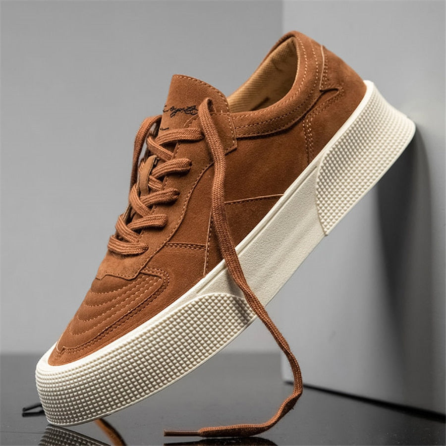 Hudson Canvas Lace-Up Sneakers
