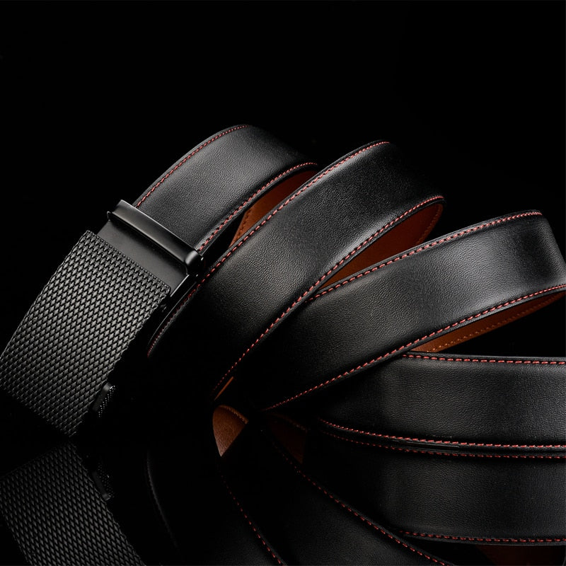 Harlow Genuine Leather Ratchet Belt