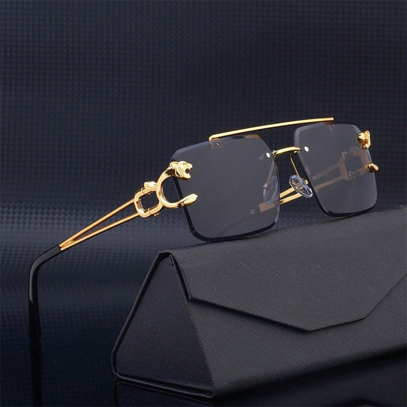 Luxora Rimless UV400 Protection Sunglasses