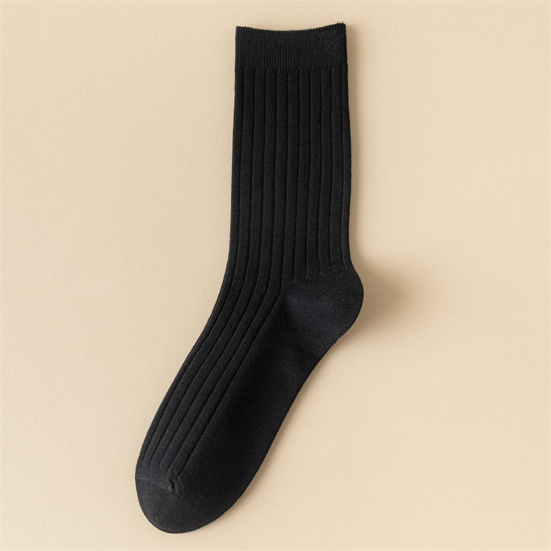 Vintage Cotton Crew Socks